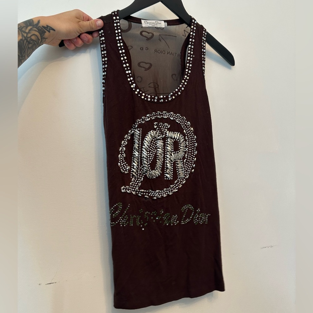 Vintage Christian Dior tank